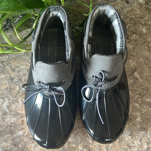 Pond-Posy One Women’s Faux Suede Water Resistant Winter & Snow Boots Skechers 6 - Picture 8 of 9